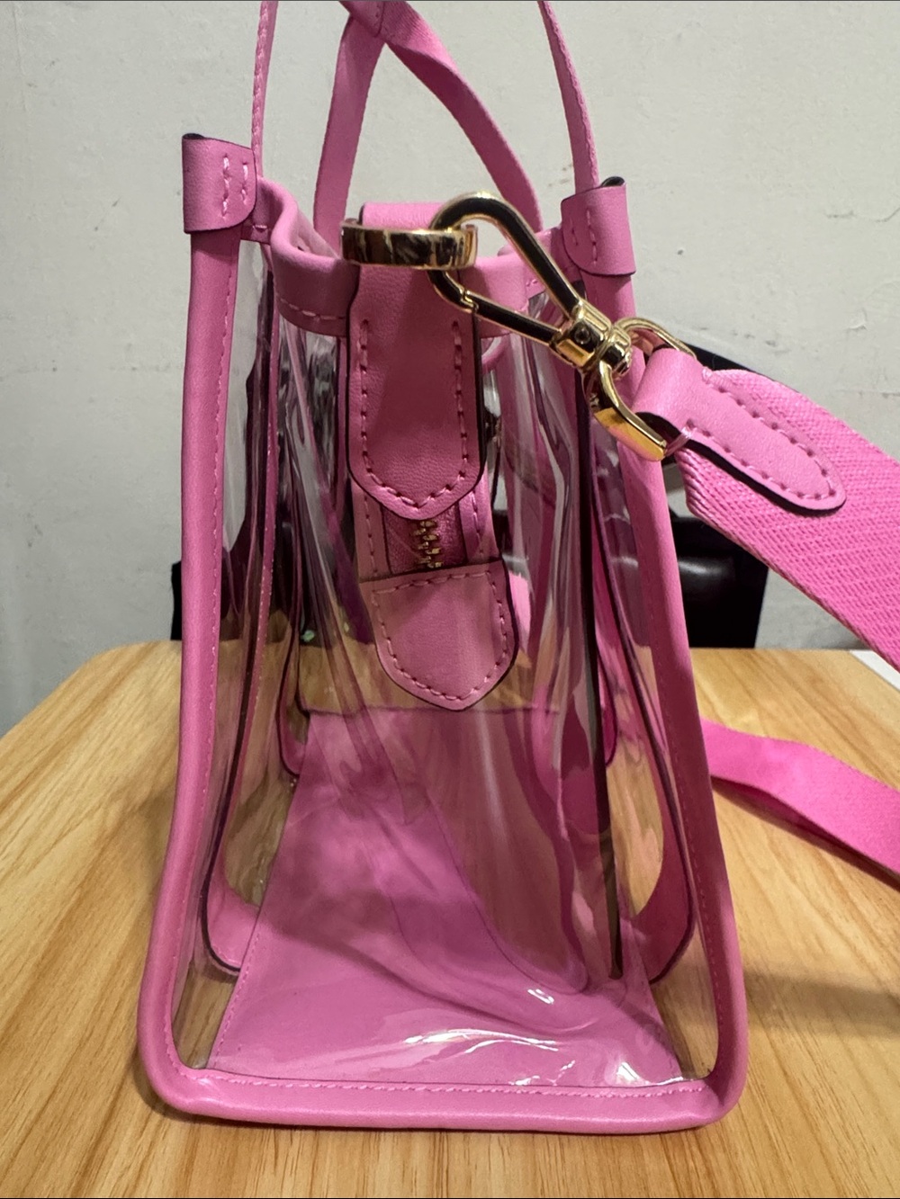 kate spade Kip clear small tote / crossbody - Picture 6 of 15